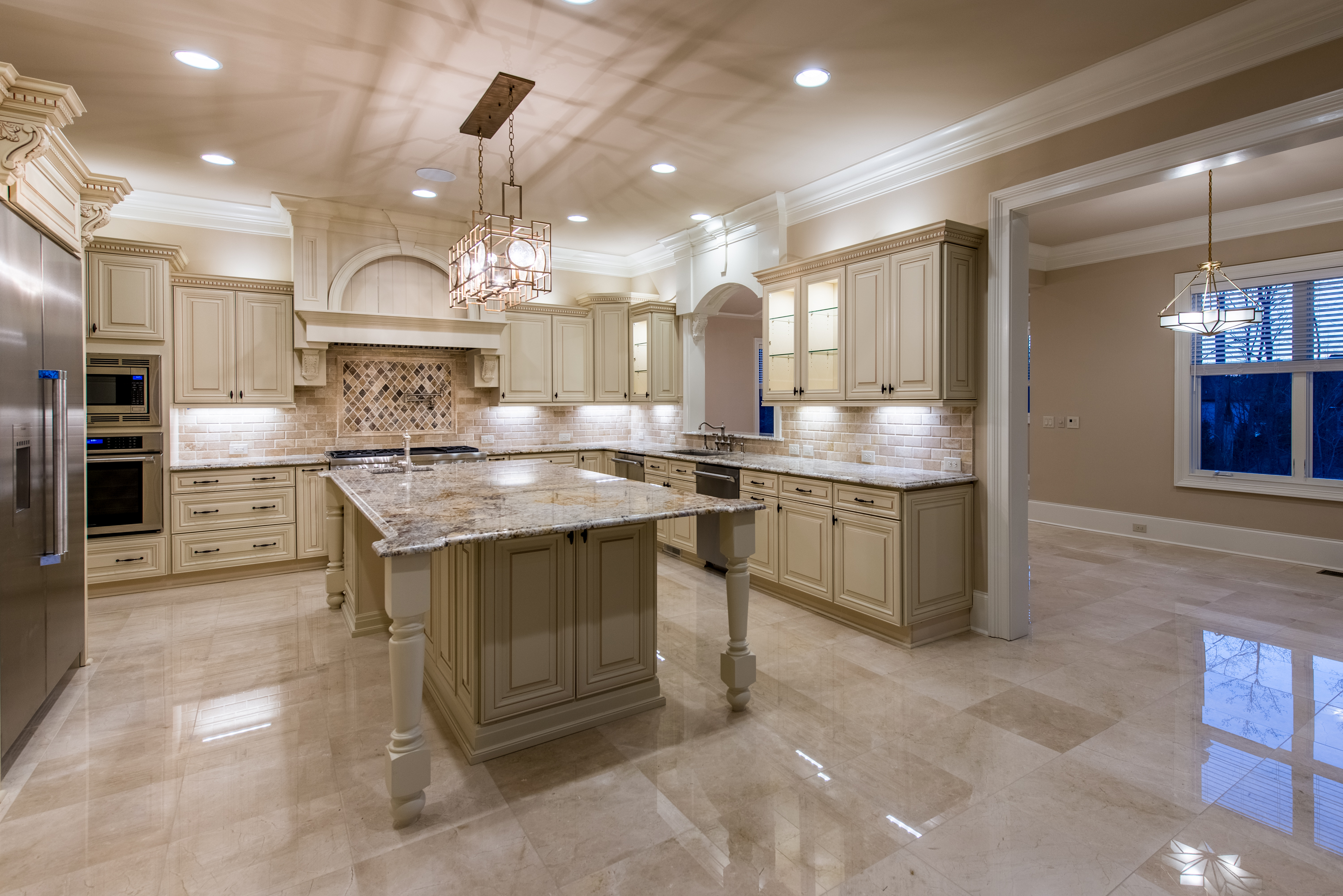 Custom kitchen craftsmanship